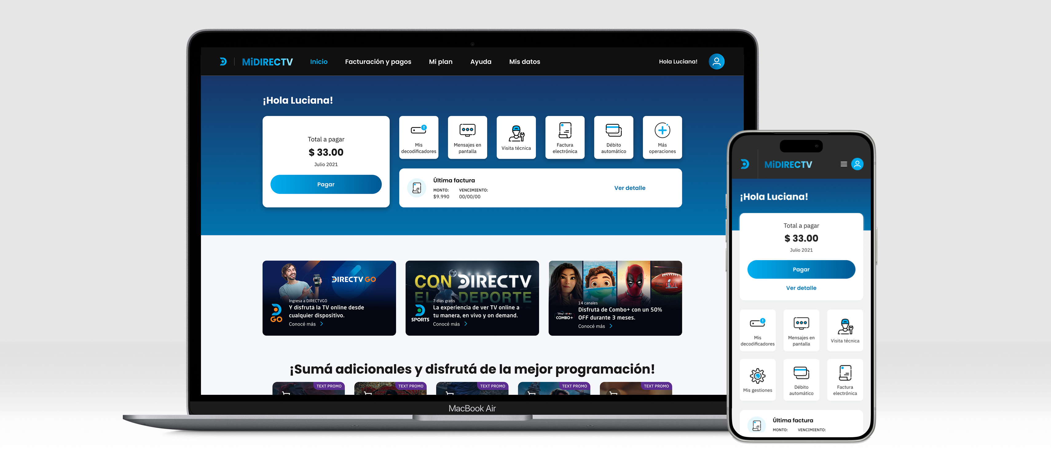 MiDIRECTV — Cover
